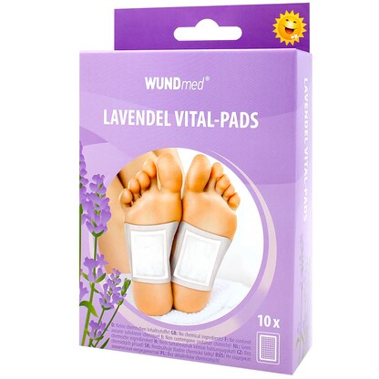 Artikelbild für WUNDmed® Bambuspflaster Lavendel Vital-Pads 02-143 weiß 6,0 x 8,0 cm, 10 St., Artikelnummer 471658
