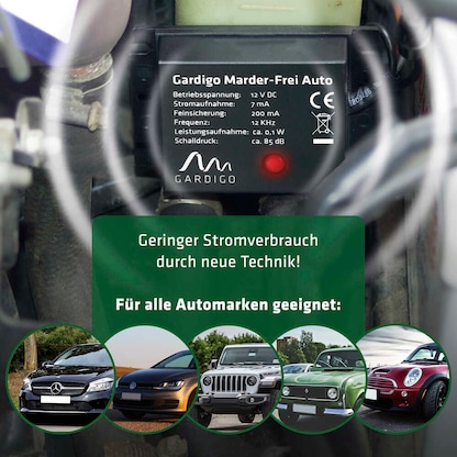 Artikelbild 2 für GARDIGO Marder Frei Kfz Tierabwehrmittel, Artikelnummer 796858