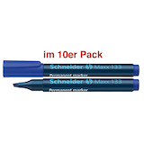 Artikelbild 1 für Schneider Maxx 133 Permanentmarker blau 1,0 - 4,0 mm, 10 St., Artikelnummer 779546