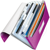 Artikelbild 1 für LEITZ Fächermappe WOW 4589 6 Fächer violett, 1 St., Artikelnummer 401176
