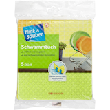 Artikelbild 1 für flink & sauber Schwammtücher Baumwolle 95 °C waschbar, 5 St., Artikelnummer 212633