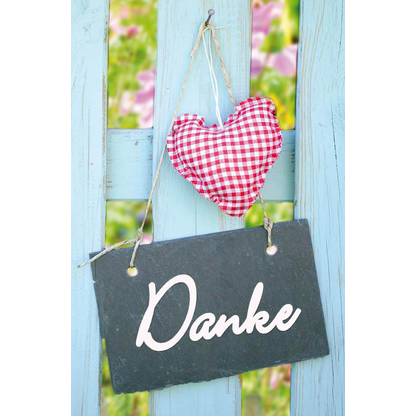 Artikelbild 2 für LUMA Dankeskarte Herz LU1535 DIN B6, 1 St., Artikelnummer 798324