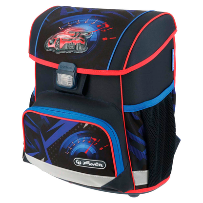 Artikelbild 5 für herlitz Schulranzen-Set Loop Plus High Speed Kunstfaser blau, Artikelnummer 271492