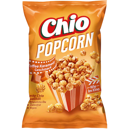 Artikelbild für Chio Toffee Karamell Popcorn 120,0 g, Artikelnummer 326486