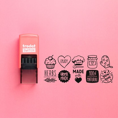 Artikelbild 6 für trodat switch Motivstempel Selbstgemachtes 2 x 2 cm, 1 St., Artikelnummer 587756