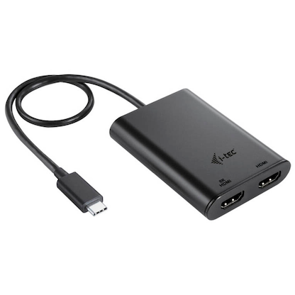 Artikelbild für i-tec® C31DUAL4K60HDMI USB C/HDMI Adapter, Artikelnummer 662746