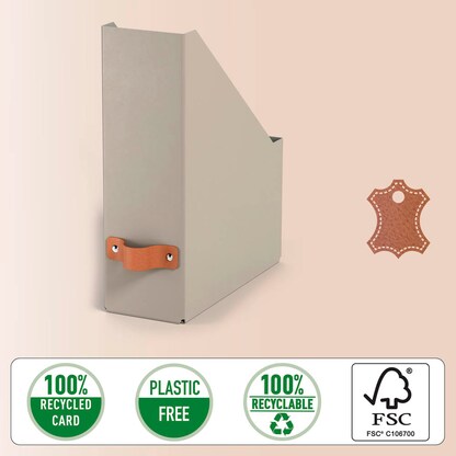 Artikelbild 4 für 2 LEITZ Stehsammler Puro 24710012 beige Karton, DIN A4, Artikelnummer 669758