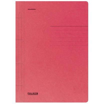 Artikelbild für FALKEN Schnellhefter Karton rot DIN A4, 1 St., Artikelnummer 337836
