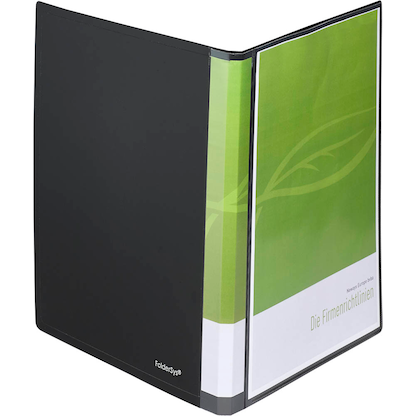 Artikelbild 8 für FolderSys Sichtbuch DIN A4, 40 Hüllen schwarz, 1 St., Artikelnummer 642058