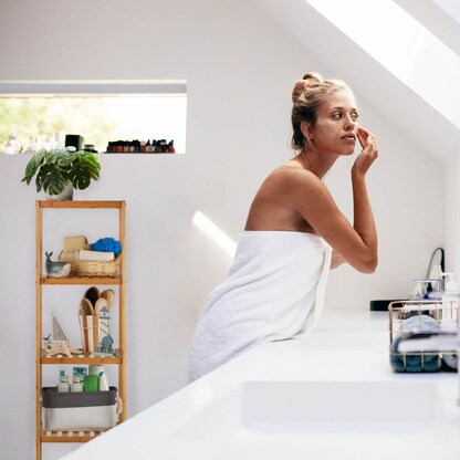 Artikelbild 7 für relaxdays Badregal braun 34,0 x 33,0 x 140,0 cm, Artikelnummer 448858