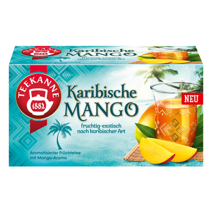 Artikelbild für TEEKANNE Karibische Mango Tee 20 Portionen, Artikelnummer 563447