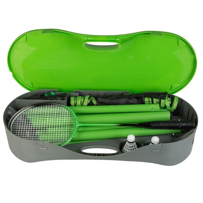 Artikelbild 9 für Idena Badminton-Set 2in1 grün, schwarz, Artikelnummer 715013