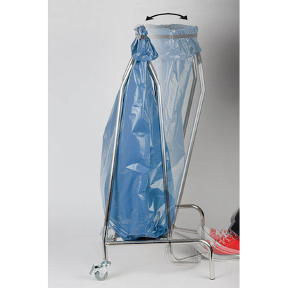 Artikelbild 5 für APS Tret-Müllsackständer silber, 1 St., Artikelnummer 195259