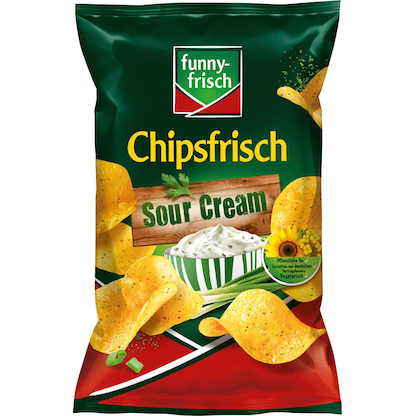 Artikelbild für funny-frisch Chipsfrisch, Sour Cream Chips 150,0 g, Artikelnummer 326498
