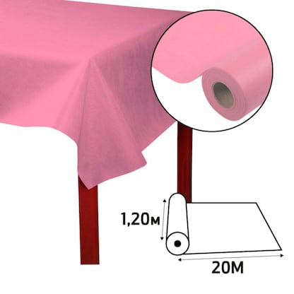 Artikelbild 5 für PROnappe Tischdecke rosa 1,2 x 20,0 m, 4 Rollen, Artikelnummer 389037