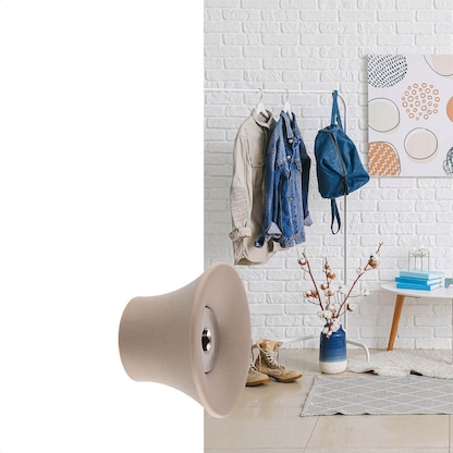 Artikelbild 4 für WAGNER® design yourself Garderobenhaken TULIP GH 0321 mit 1 Haken taupe, 1 St., Artikelnummer 419019