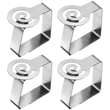 Artikelbild 1 für WESTMARK Tischtuchklammern silber, 4 St., Artikelnummer 997092