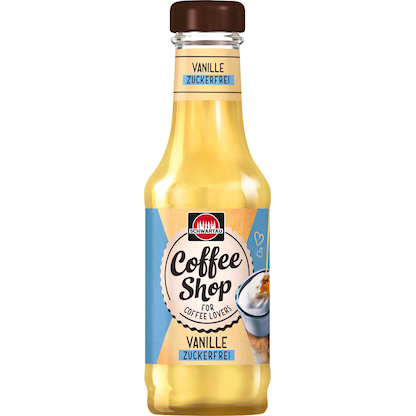 Artikelbild für SCHWARTAU Coffee Shop Vanille zuckerfrei Kaffeesirup, 200,0 ml, Artikelnummer 594723