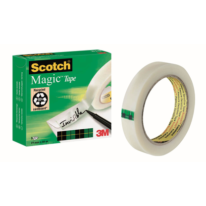 Artikelbild für Scotch Magic 810 Klebefilm matt 19,0 mm x 66,0 m 1 Rolle, Artikelnummer 928309