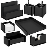 Artikelbild 1 für WEDO Schreibtischset Black Office schwarz, Artikelnummer 514774