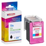 Artikelbild 1 für edding EDD-706 schwarz Druckerpatrone kompatibel zu HP 303XL (T6N04AE), Artikelnummer 591816