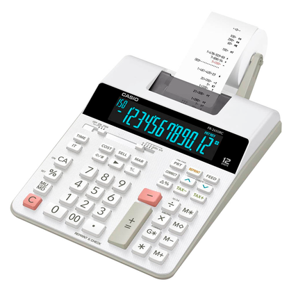 Artikelbild 2 für CASIO FR-2650RC Tischrechner druckend weiß, Artikelnummer 435901