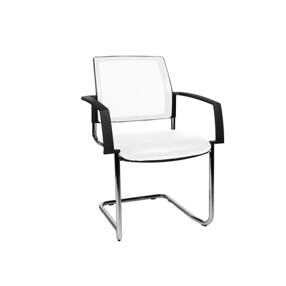 Artikelbild für Topstar Besucherstühle BtoB 20 BB490A S03 weiß Stoff, 2 St., Artikelnummer 283794