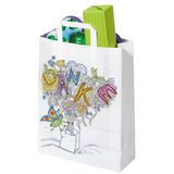 Artikelbild 1 für VP Papier-Tragetaschen Topcraft weiß 26,0 x 33,0 cm, 250 St., Artikelnummer 382457