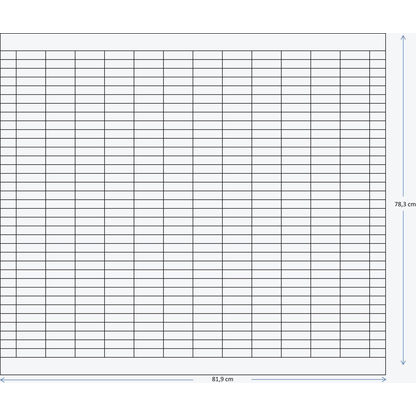 Artikelbild 2 für FRANKEN Stecktafel 81,9 x 78,3 cm 12 Spalten, Artikelnummer 696419