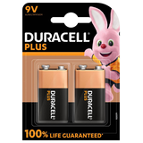 Artikelbild 1 für DURACELL Batterien PLUS Alkali-Mangan E-Block 9,0 V, 2 St., Artikelnummer 561692
