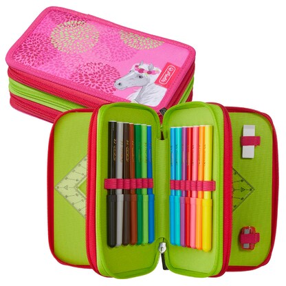 Artikelbild für herlitz Federmäppchen befüllt Bloomy Horse Motiv 31-teilig, 19,0 x 11,5 cm, Artikelnummer 893377