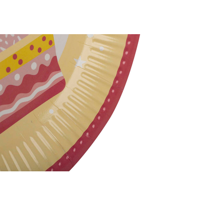 Artikelbild 3 für PROnappe Pappteller Fee mehrfarbig Ø 23,0 cm, 10 St., Artikelnummer 345346