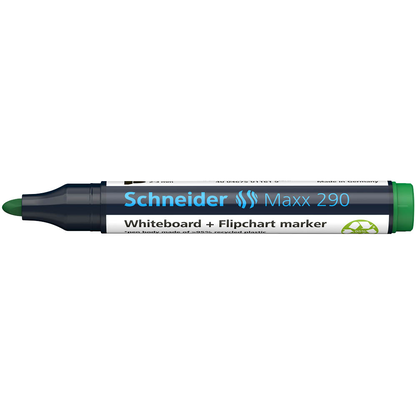 Artikelbild 6 für Schneider Maxx 290 Whiteboard- und Flipchart-Marker grün 2,0 - 3,0 mm, 1 St., Artikelnummer 435889