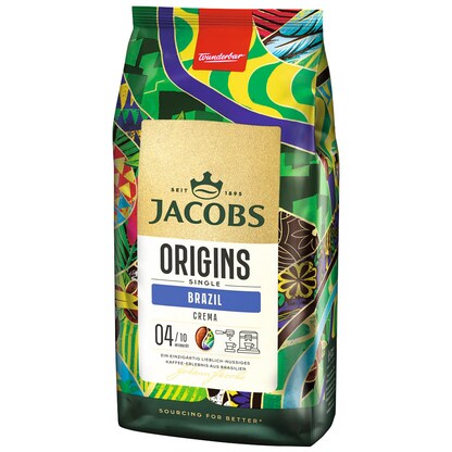 Artikelbild 3 für JACOBS Origins Brazil Kaffeebohnen mild, 1000 g, Artikelnummer 513356