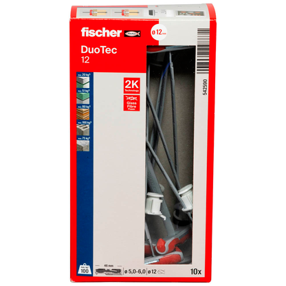 Artikelbild 5 für fischer DuoTec 12 2K 542590 Universaldübel Ø 12 mm x 46 mm, 10 St., Artikelnummer 480337