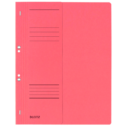Artikelbild 4 für LEITZ Ösenhefter 3740 Karton rot DIN A4, halber Deckel, 1 St., Artikelnummer 664888
