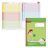 Artikelbild 1 für ROTH Hausaufgabenheft Kompass 2. Klasse liniert DIN A4 ohne Rand, 48 Blatt, 1 St., Artikelnummer 580748