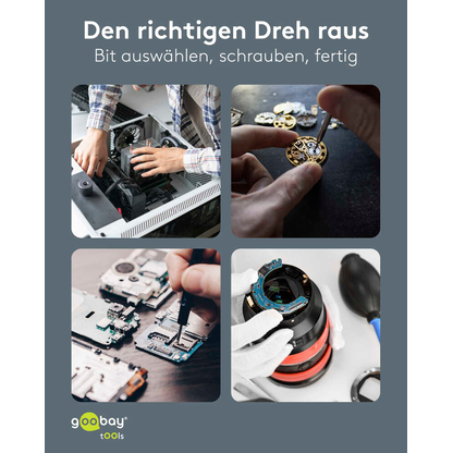 Artikelbild 12 für goobay Bit-Set 77835, 49-tlg., Artikelnummer 779647