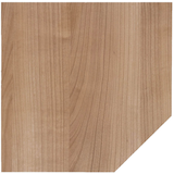 Artikelbild 1 für HAMMERBACHER Verbindungsplatte NT12 nussbaum, silber Trapezform 120,0 x 80,0 x 72,0 cm, Artikelnummer 864328