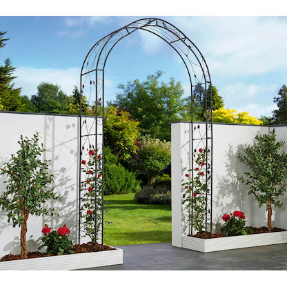 Artikelbild für Garden Pleasure Rankgitter MIRA Metall anthrazit Bogen 145,0 x 260,0 cm, 1 St., Artikelnummer 285279