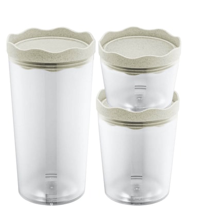 Artikelbild für koziol Vorratsdosen-Set Prince transparent 0,3/0,75/1,0 l, 1 Set, Artikelnummer 374779