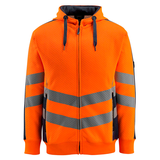 Artikelbild 1 für MASCOT® unisex Warnschutz-Langarmshirt Corby orange, schwarzblau Größe 3XL, 1 St., Artikelnummer 761960