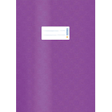 Artikelbild 1 für HERMA Heftumschlag mit Baststruktur lila Kunststoff DIN A4, Artikelnummer 604337