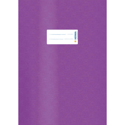 Artikelbild für HERMA Heftumschlag mit Baststruktur lila Kunststoff DIN A4, Artikelnummer 604337