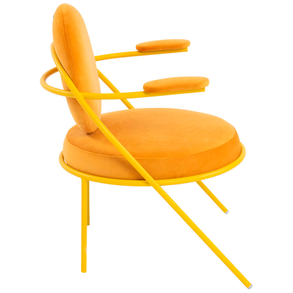 Artikelbild 4 für meet powered by PAPERFLOW Sessel SATURNE safran Stoff 70,0 x 73,0 x 88,0 cm, 2 St., Artikelnummer 230927