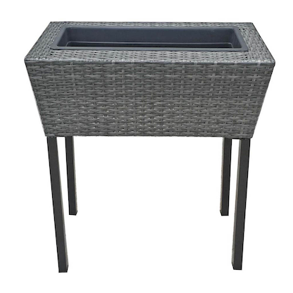 Artikelbild 3 für Garden Pleasure Pflanzenständer-Set IRIS Kunststoff grau, 2 St., Artikelnummer 285146