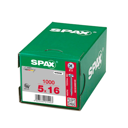 Artikelbild 12 für SPAX® Universalschrauben Z2 Halbrundkopf WIROX 0231010500165 5 mm x 16 mm, 1.000 St., Artikelnummer 394757