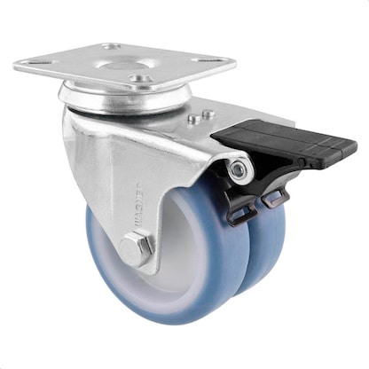 Artikelbild für WAGNER® design yourself Apparate-Doppel-Lenkrolle ECO RO 3577 grau, Artikelnummer 419166