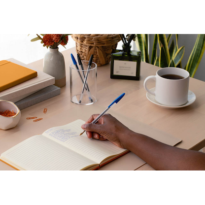 Artikelbild 6 für BIC Kugelschreiber Cristal Original transparent, Schreibfarbe: blau, 10 St., Artikelnummer 840843