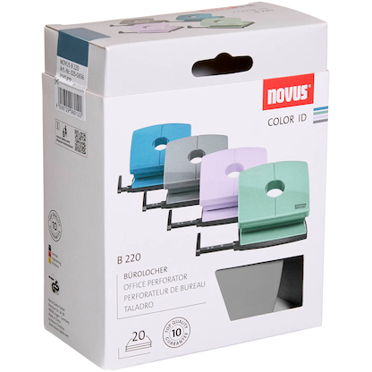 Artikelbild 2 für novus Locher B220 ColorID 2.0 smart grey, 1 St., Artikelnummer 903455